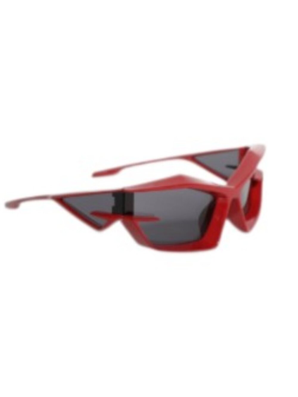 NEW GIVENCHY GV40049U 66A Shiny Red Shield Sunglasses 69mm